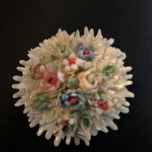 Shell brooch